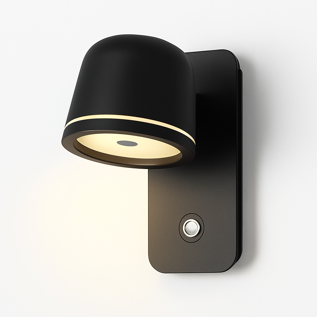 Applique murale LED avec variateur tactile et réglable Aisilan