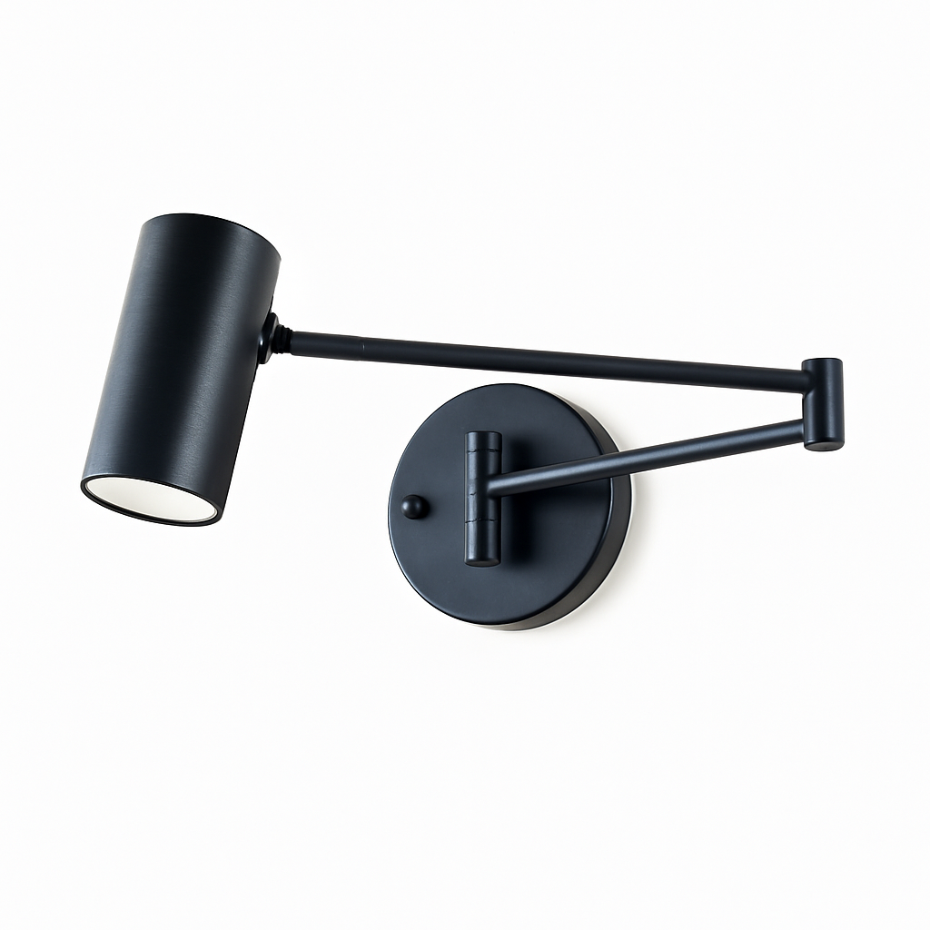 Applique murale LED à bras Long pivotant réglable avec capteur tactile moderne