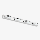 Applique murale LED chromée avec lampes pour miroir