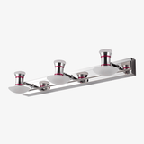 Applique murale LED chromée pour tableau et salle de bain