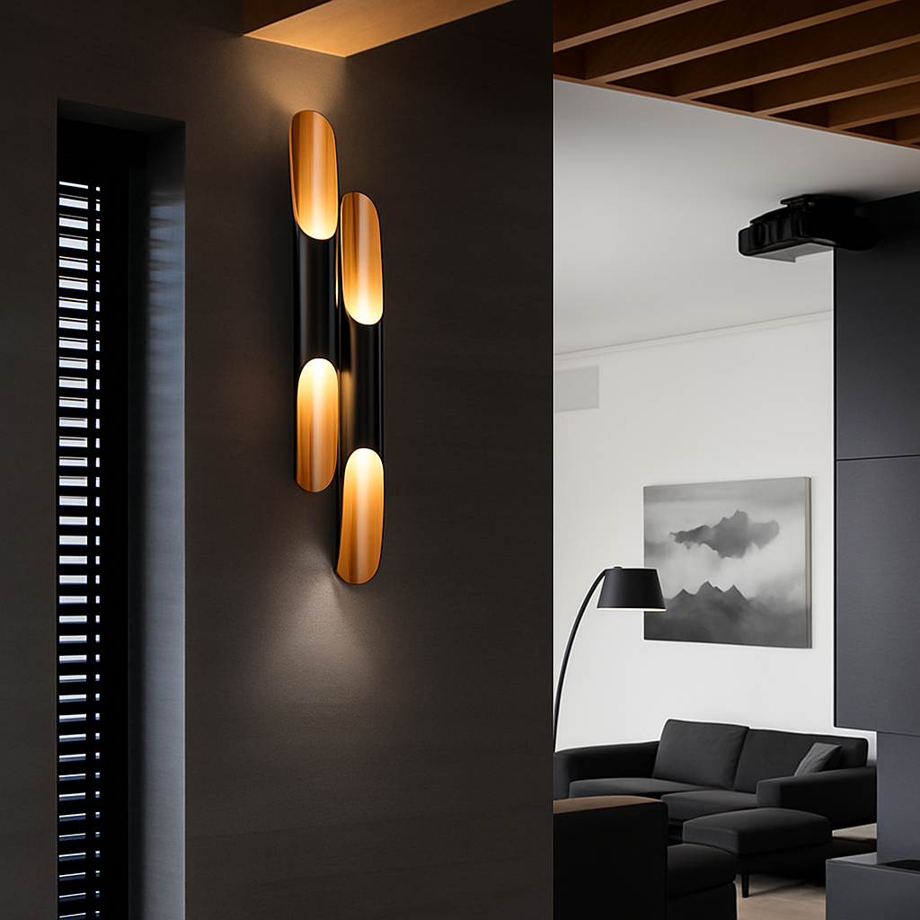 applique murale led coltrane 2 lumières