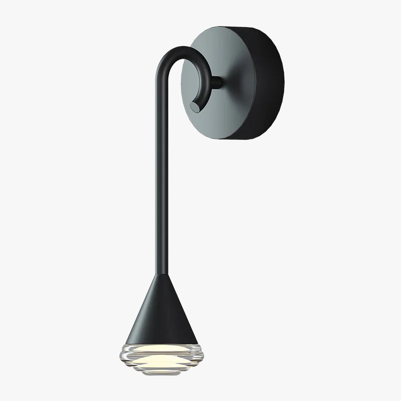 applique murale led conique pour éclairage décoratif extérieur et intérieur