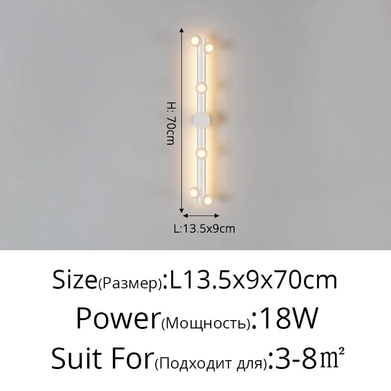 applique murale led créative éclairage intérieur décoration originale champignon
