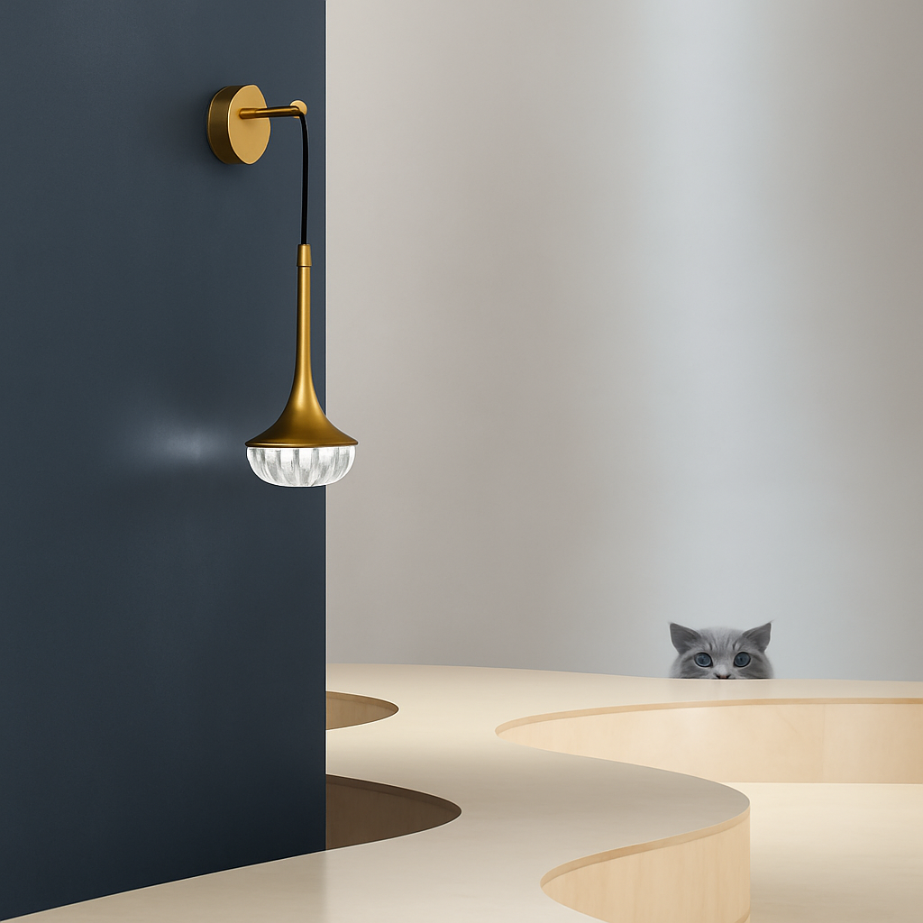 applique murale led cristal moderne style nordique décoratif