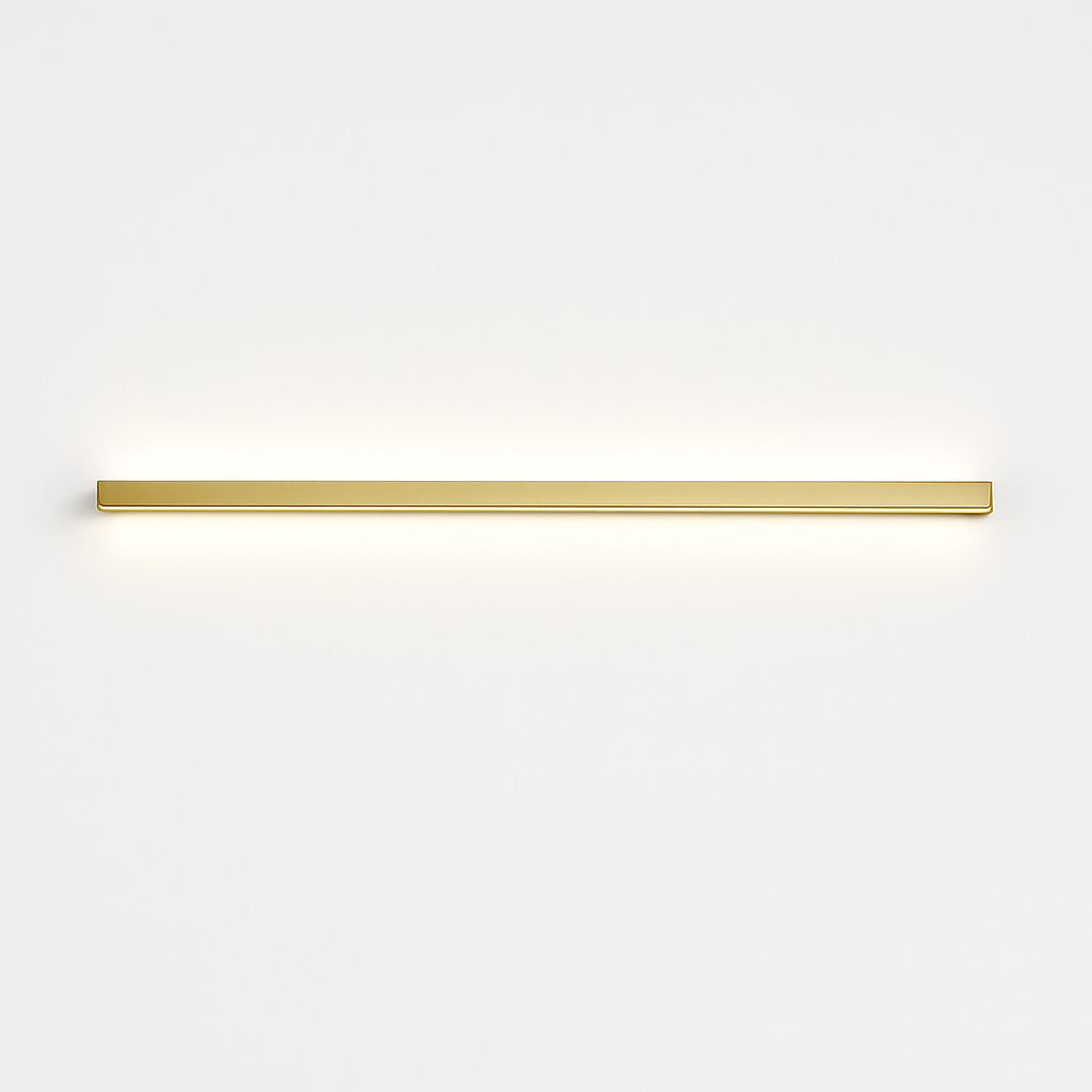 applique murale led cuboïde en aluminium avec télécommande et gradation