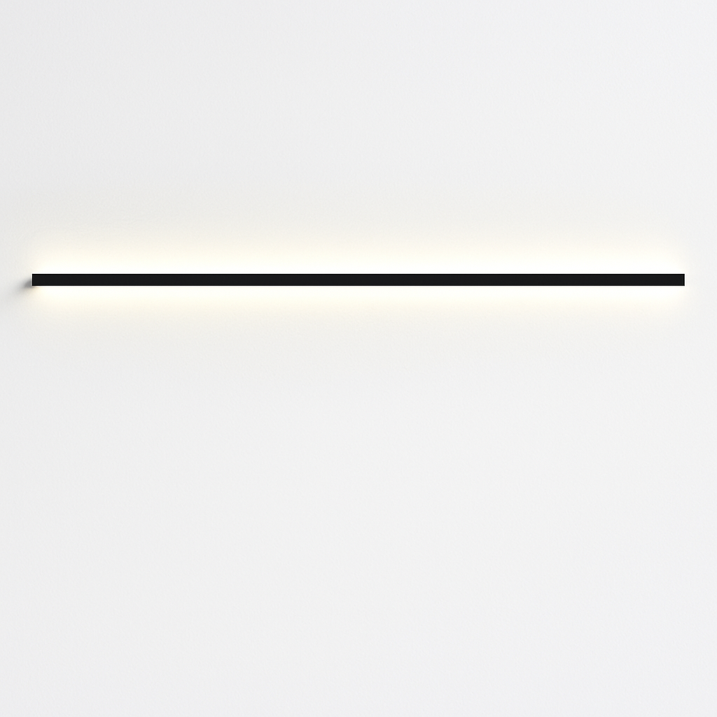 applique murale led cuboïde en aluminium avec télécommande et gradation
