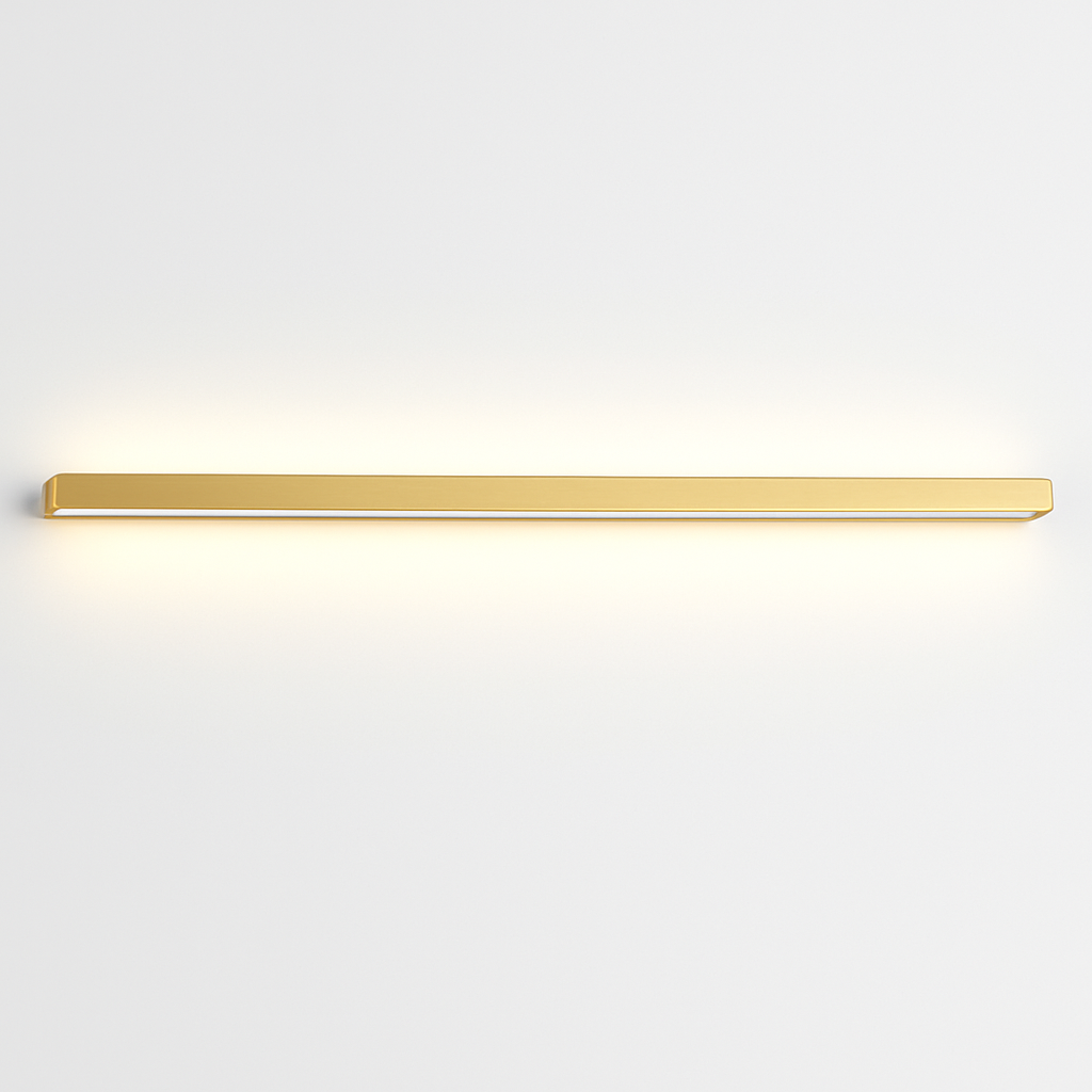applique murale led cuboïde en aluminium avec télécommande et gradation