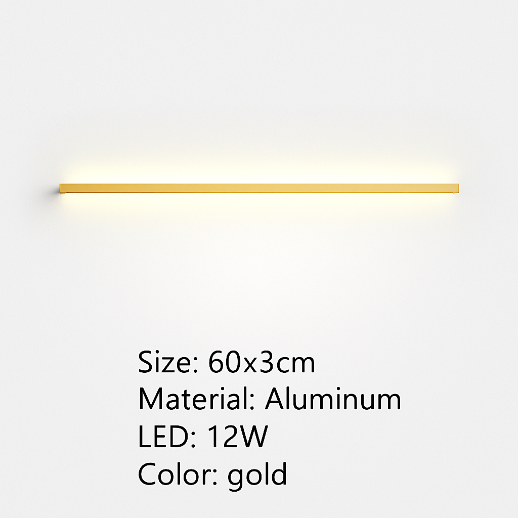 applique murale led cuboïde minimaliste en aluminium avec télécommande gradable