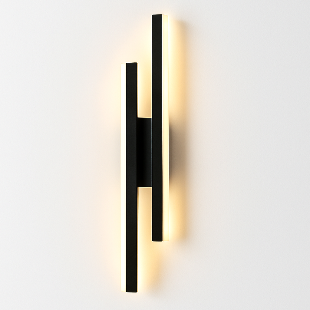 applique murale LED cuivre ligne tuyau acrylique abat-jour éclairage intérieur pour salon couloir luminaire