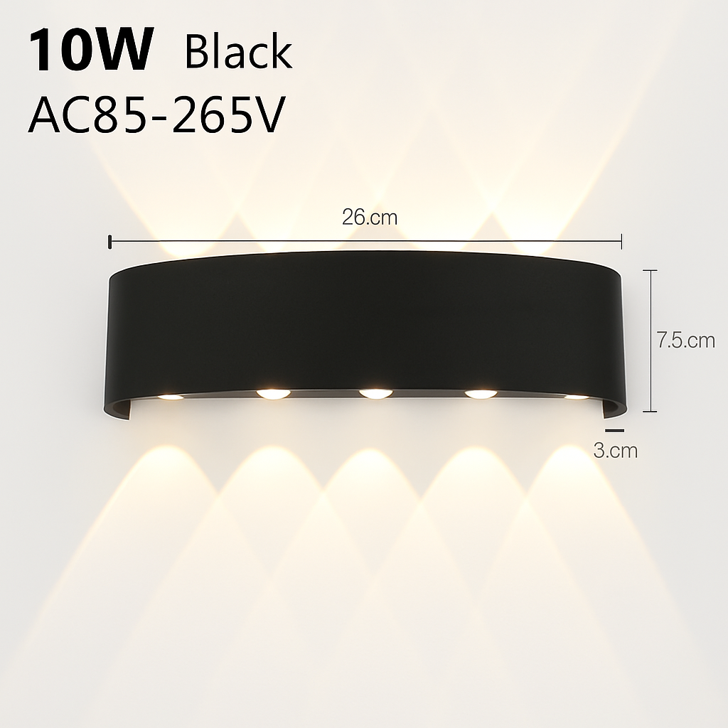 applique murale led décoration intérieure moderne éclairage design