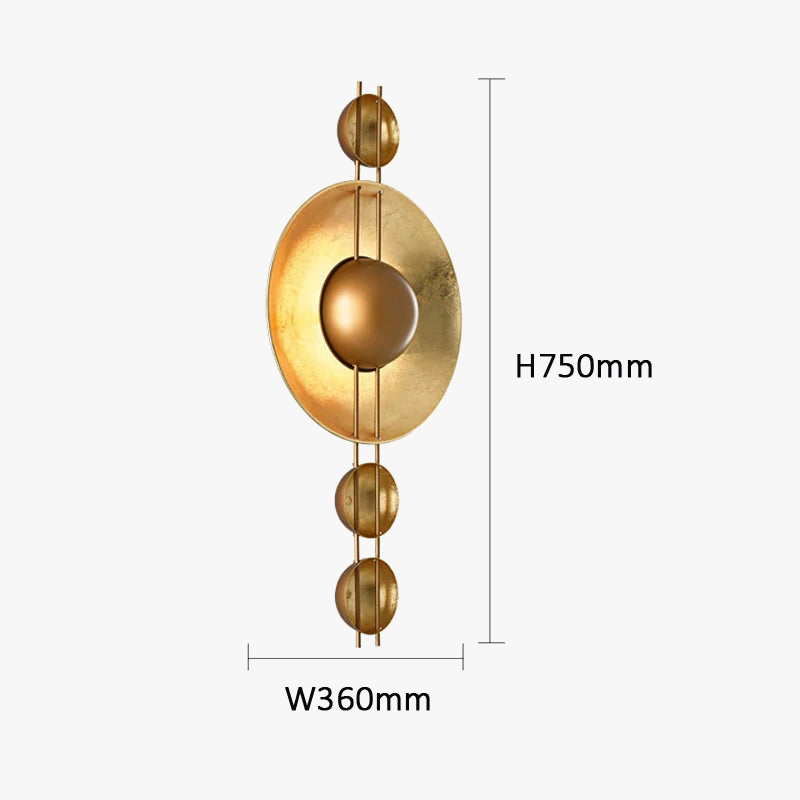 applique murale led design américain pour décoration élégante