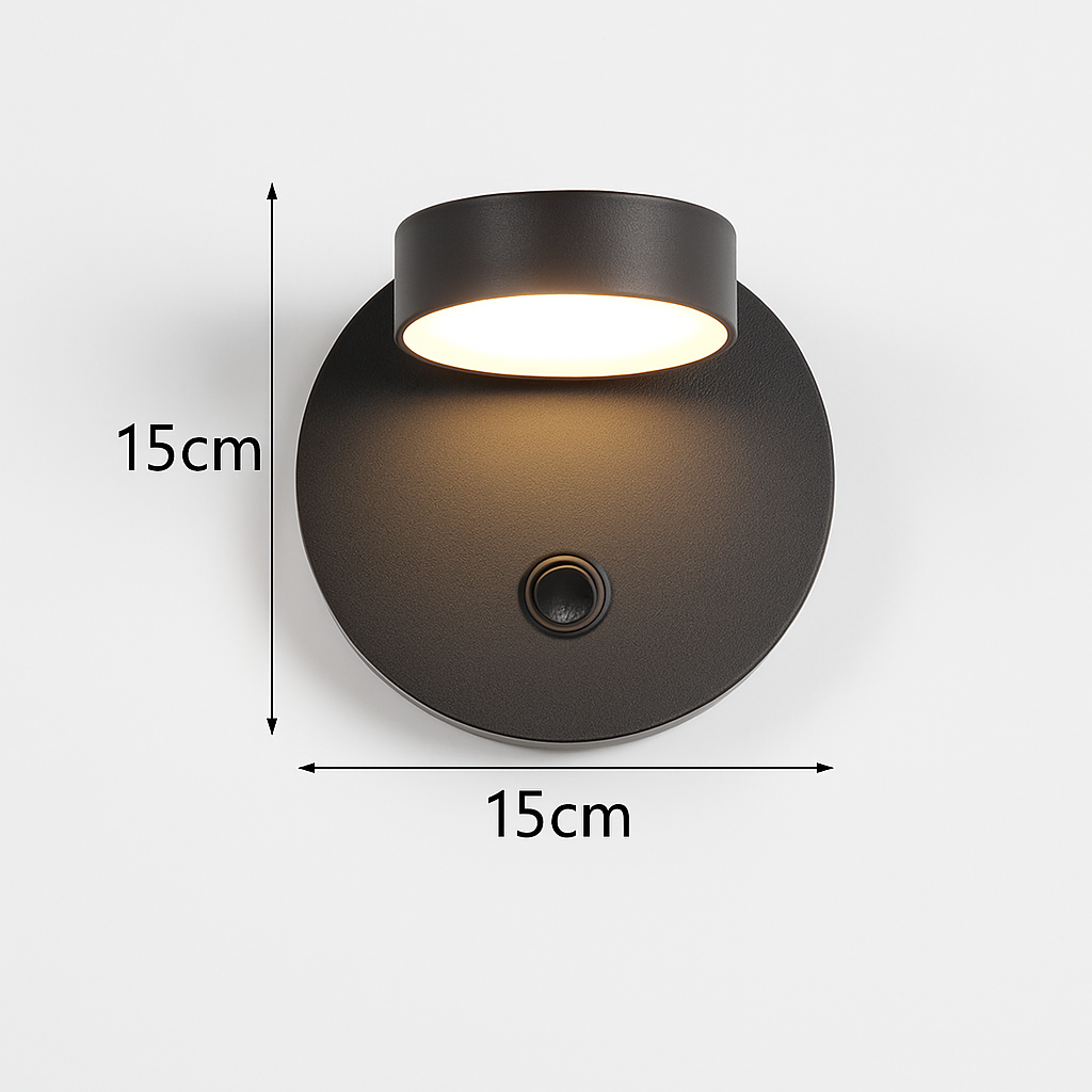 applique murale led design en métal pour décoration moderne