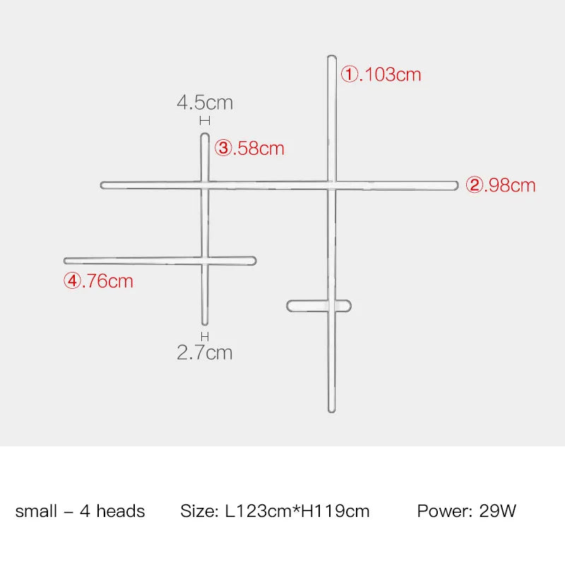 applique murale led design minimaliste moderne pour intérieur élégant
