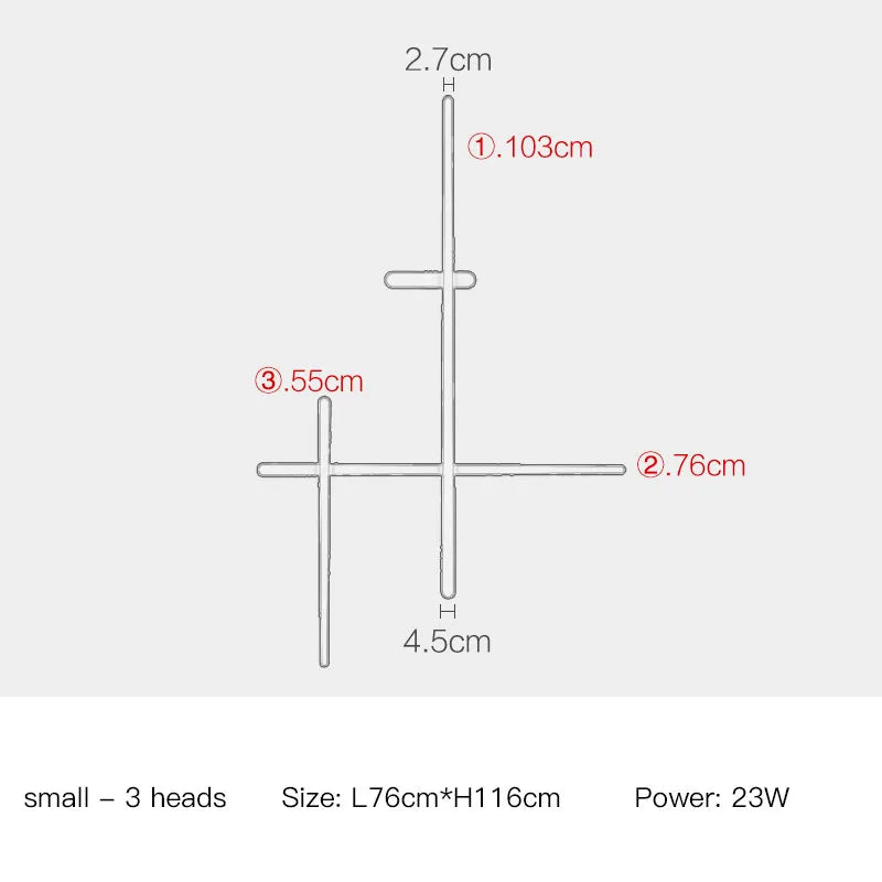 applique murale led design minimaliste moderne pour intérieur élégant