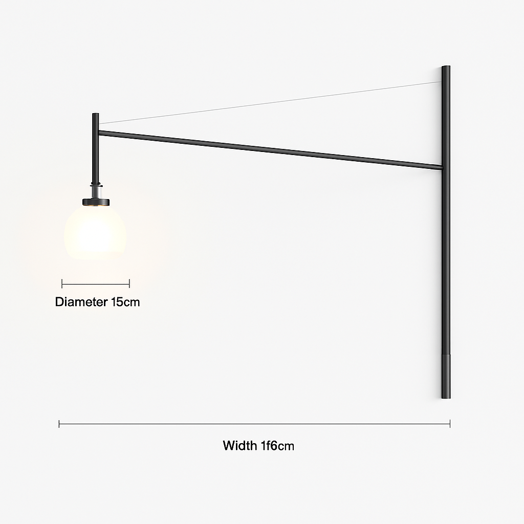 applique murale led design moderne pour éclairage artistique élégant