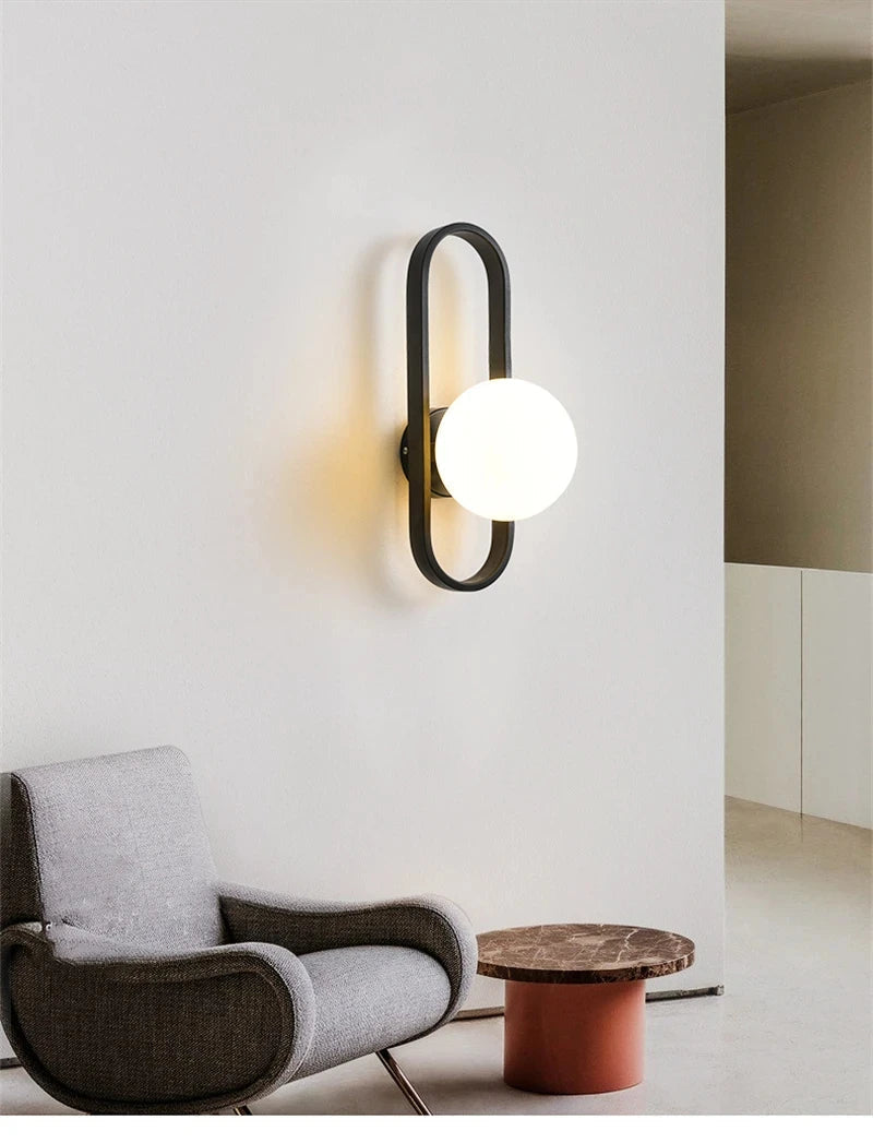 applique murale à led design moderne pour décoration intérieure