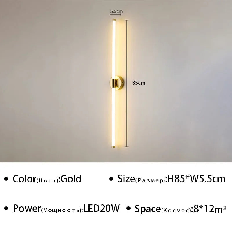 applique murale led design moderne pour intérieur élégant et contemporain