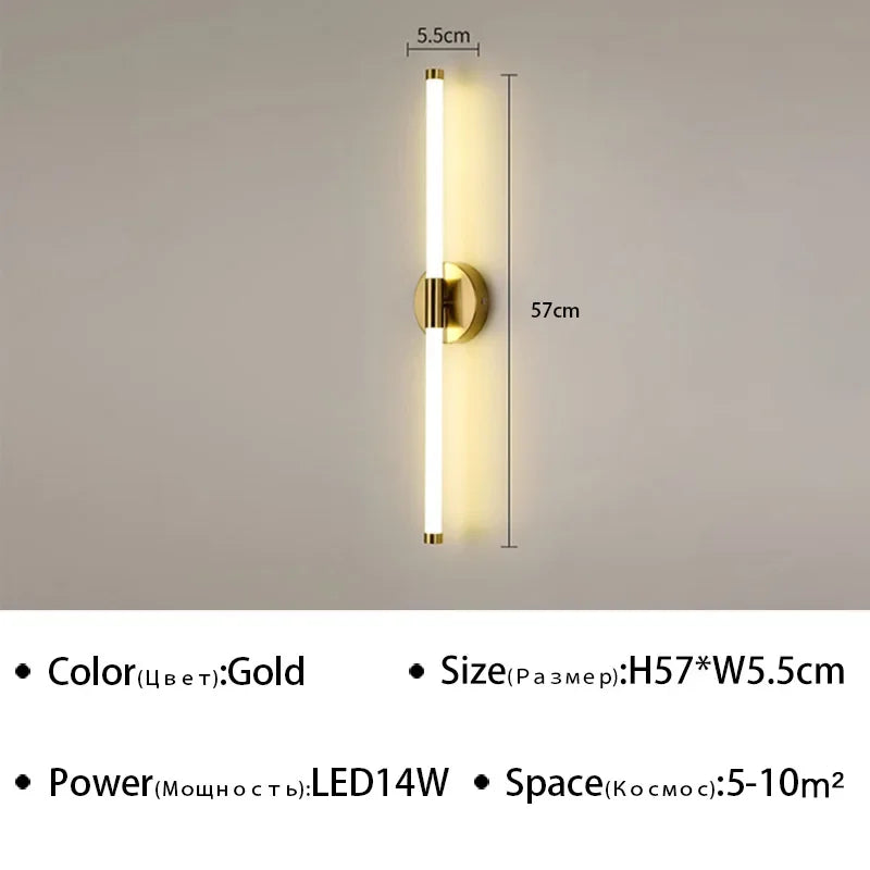 applique murale led design moderne pour intérieur élégant et contemporain