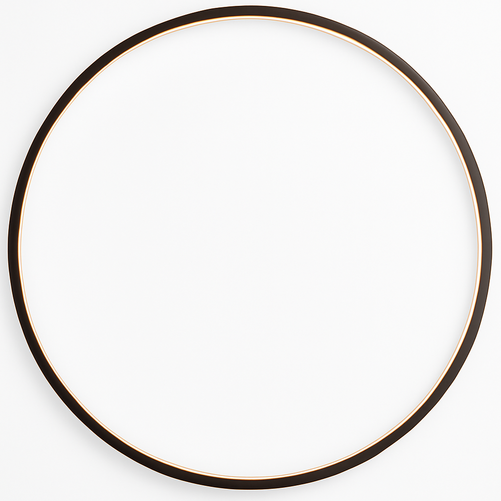 applique murale led design nordique avec prise usb ronde