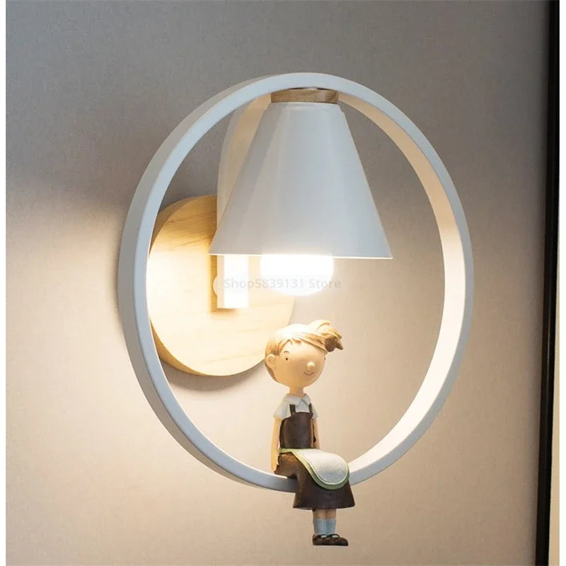 applique murale led design nordique moderne artistique hôtel restaurant