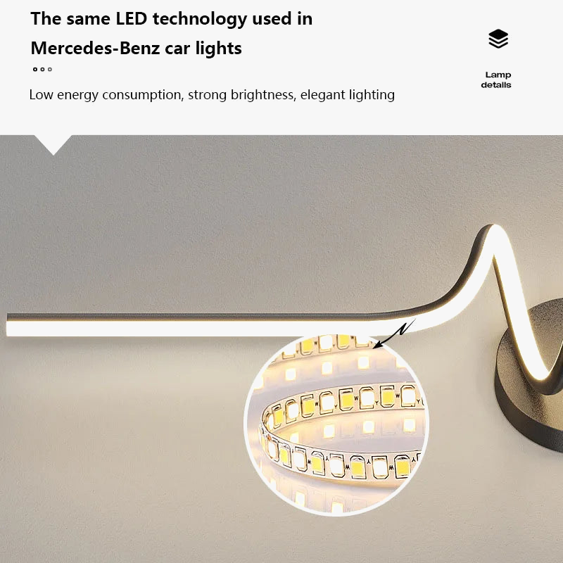 applique murale led design pour décoration intérieure moderne