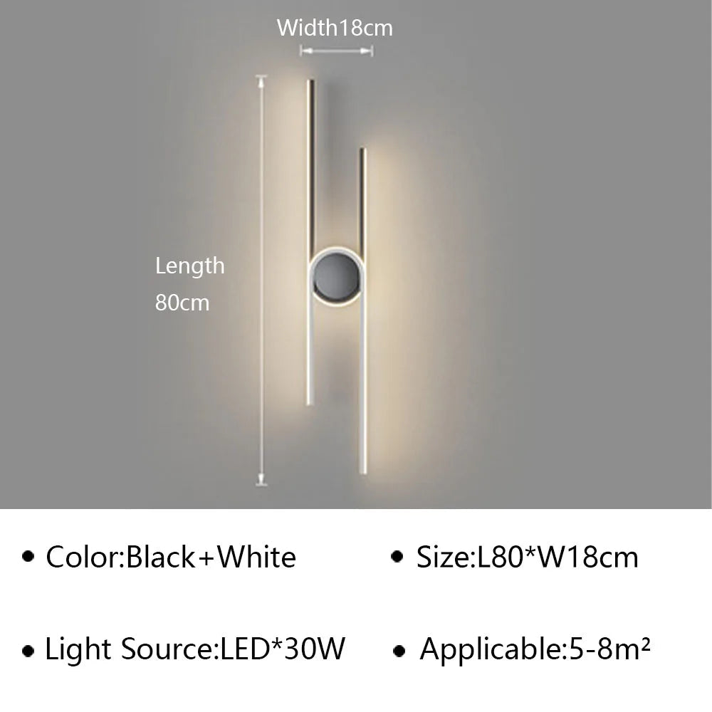 applique murale led design pour décoration intérieure moderne
