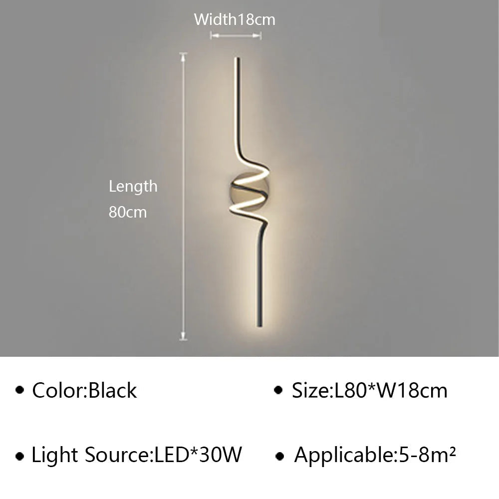 applique murale led design pour décoration intérieure moderne