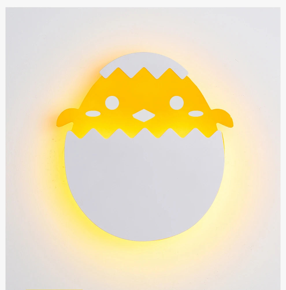 applique murale led dinosaure pour chambre d'enfant