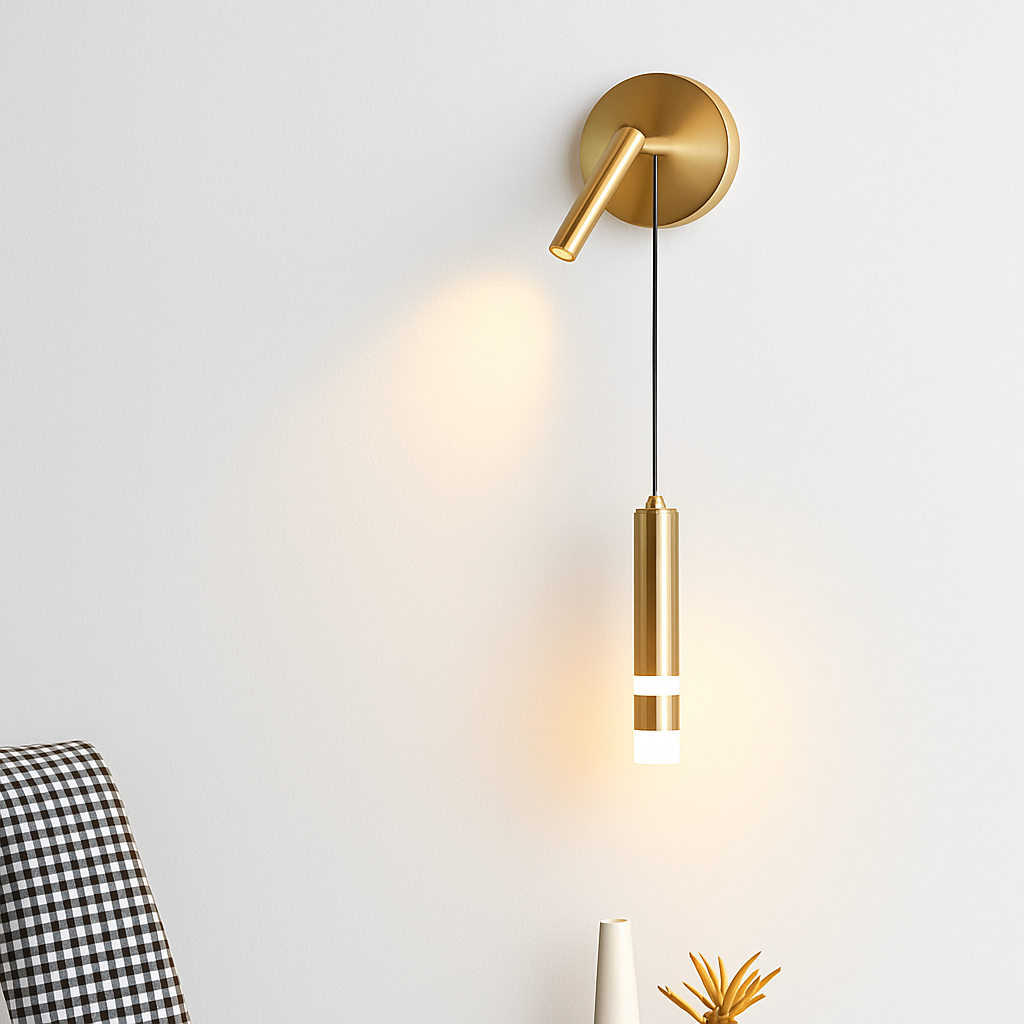 applique murale led double tête acrylique maison décor