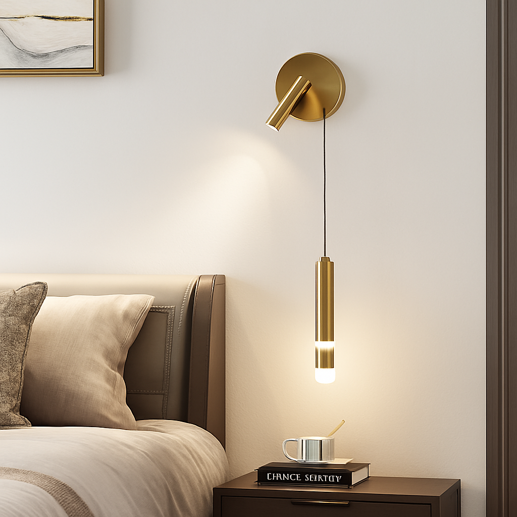 applique murale led double tête acrylique maison décor