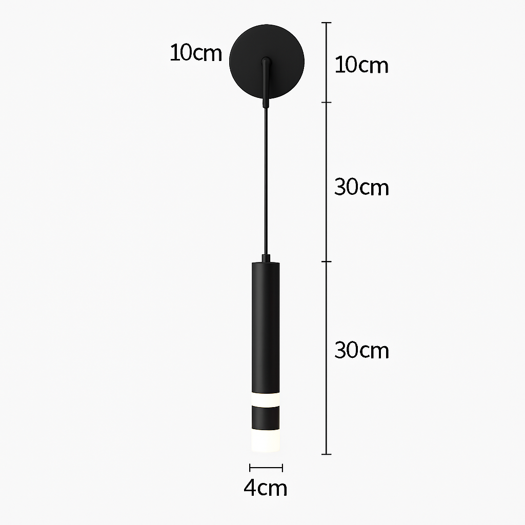 applique murale led double tête acrylique maison décor