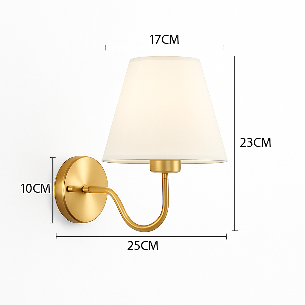 Applique murale LED E27 moderne