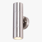 Applique murale LED en acier inoxydable