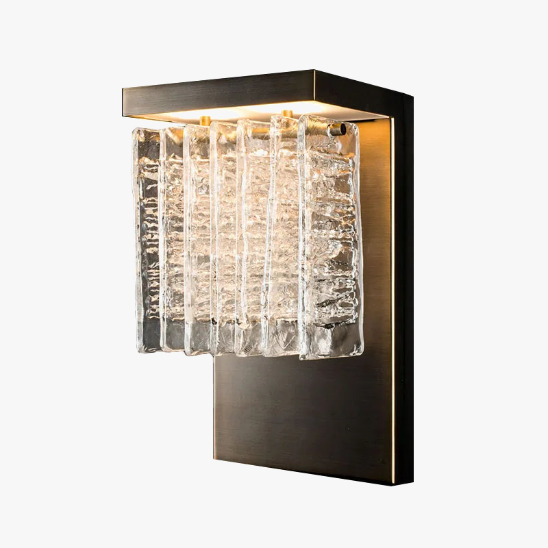 applique murale led en acier inoxydable design moderne pour intérieur