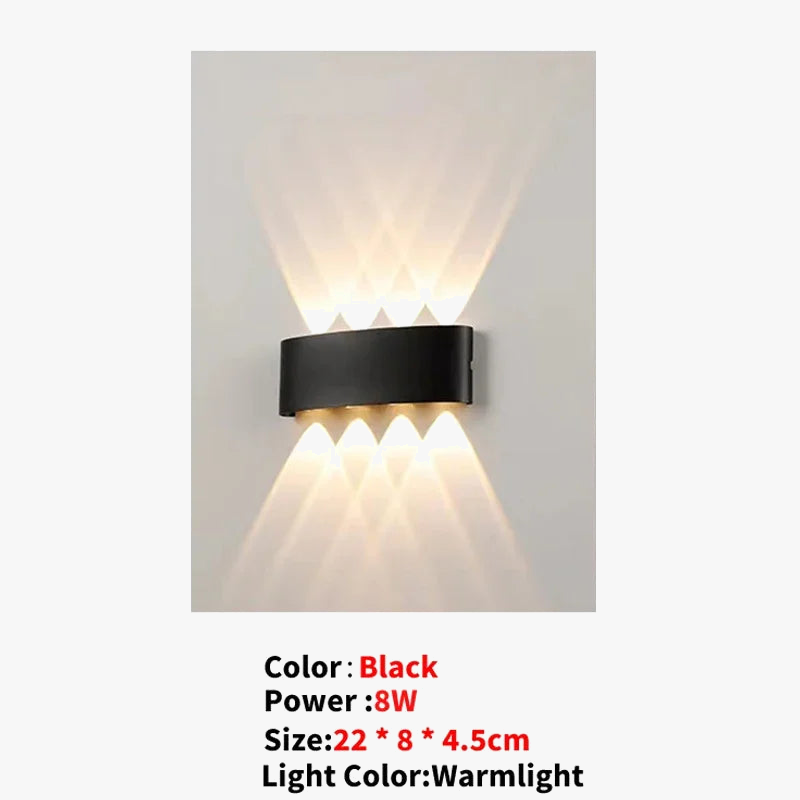 Applique murale LED en aluminium