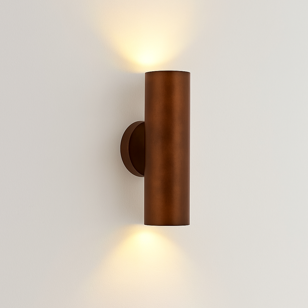 Applique murale LED en bois massif de Style nordique