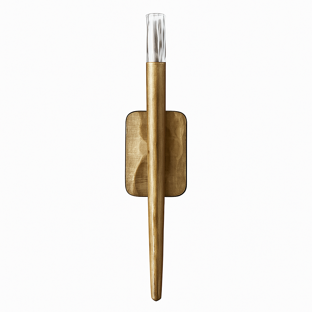 applique murale led en bronze antique design élégant pour intérieur moderne