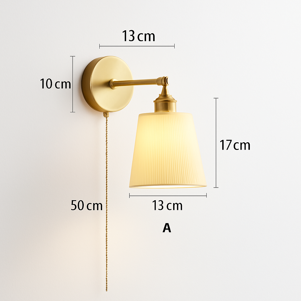 Applique murale LED en céramique
