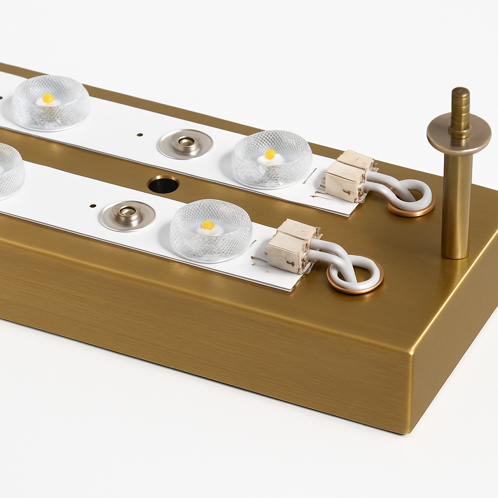 applique murale led en cristal design nordique pour intérieur moderne