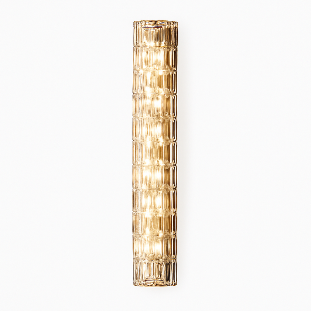 applique murale led en cristal design nordique pour intérieur moderne