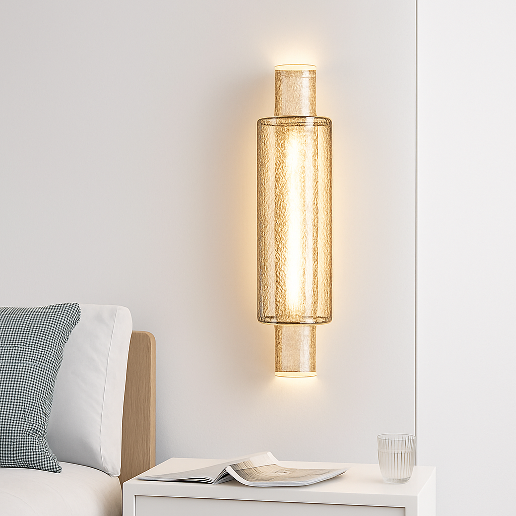 applique murale led en cristal moderne pour décoration intérieure luxueuse