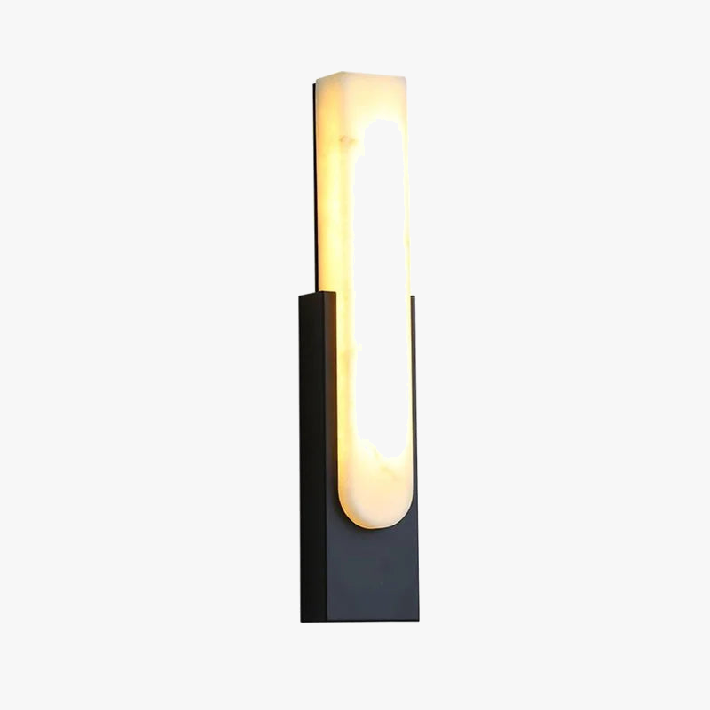 applique murale led en marbre décoratif de luxe nordique