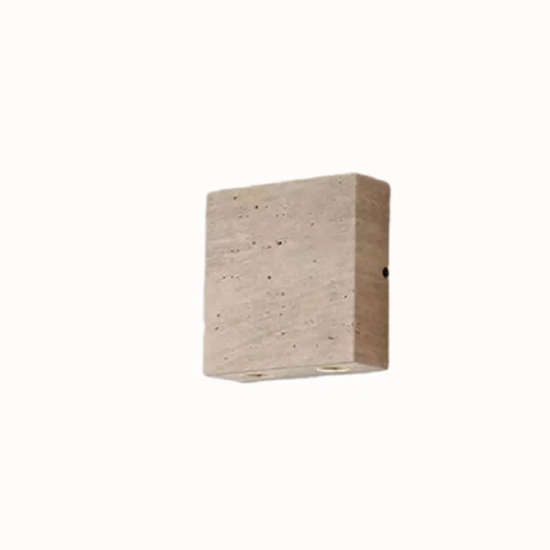 applique murale led en pierre naturelle 3000k lampe d'ambiance