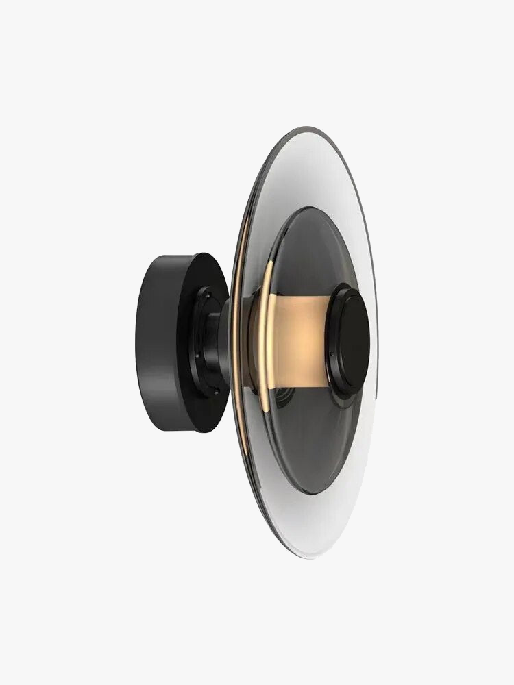 Applique murale Led en verre ambre minimaliste moderne