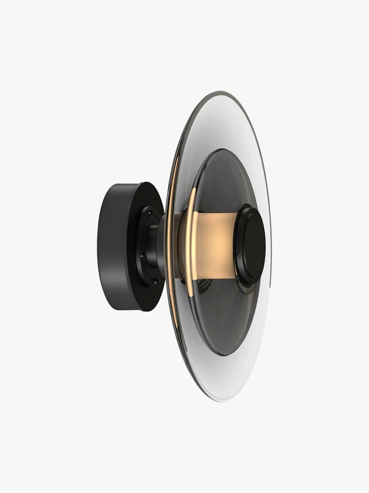 applique murale led en verre design créatif minimaliste pour intérieur
