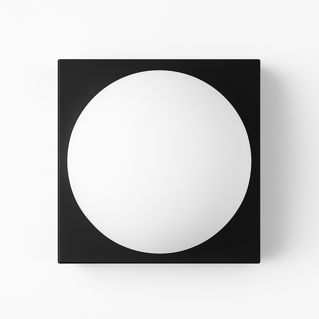 applique murale led en verre design moderne pour intérieur