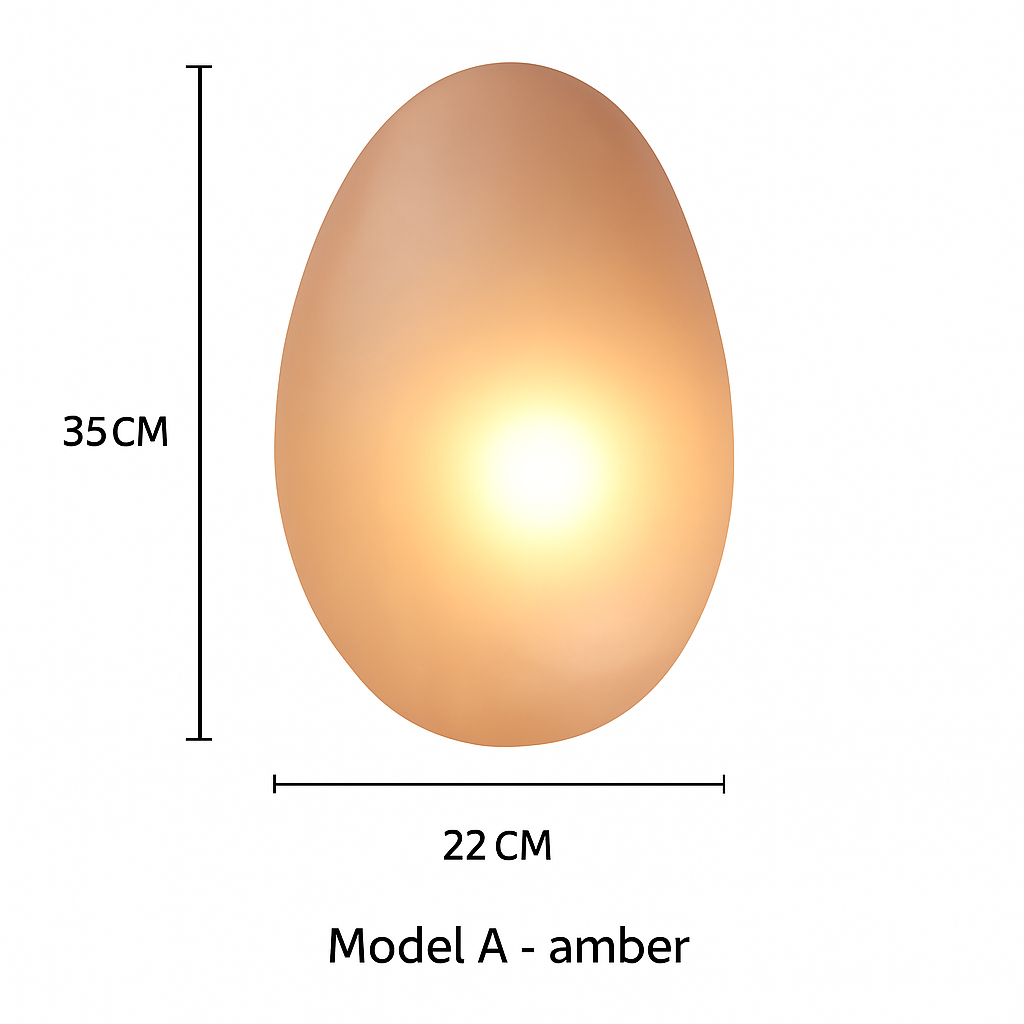 Applique murale led en verre design nordique luminaire décoratif