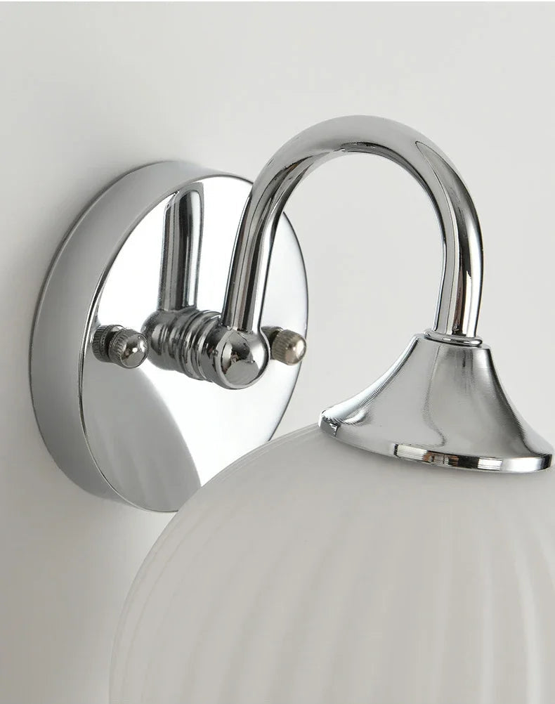 applique murale led en verre pour intérieur moderne