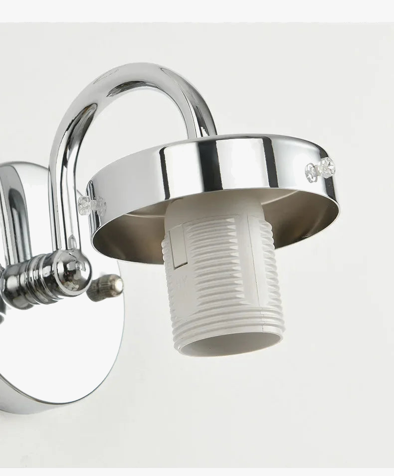 applique murale led en verre pour intérieur moderne