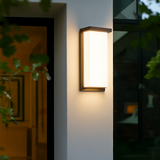 applique murale led extérieure en aluminium imperméable et décorative